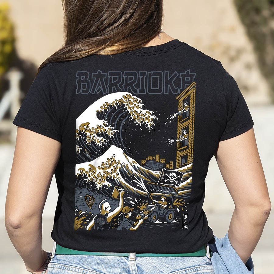 Camiseta batalla naval Entallada - Barrioka