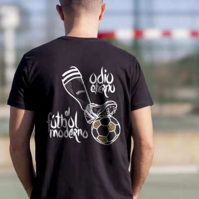 Camiseta odio eterno al fútbol moderno unisex - Barrioka