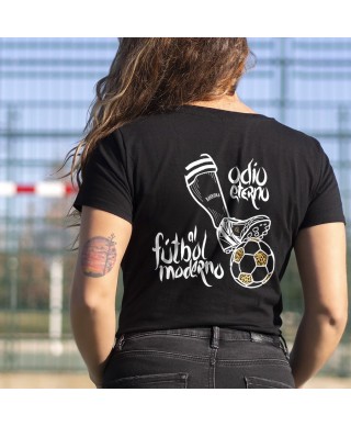 Camiseta odio eterno al fútbol moderno Entallada - Barrioka