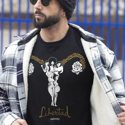 Camiseta Libertad Unisex- Barrioka
