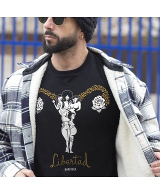 Camiseta Libertad Unisex- Barrioka