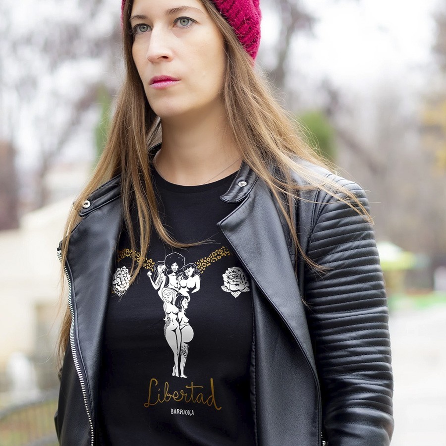Camiseta Libertad Entallada - Barrioka