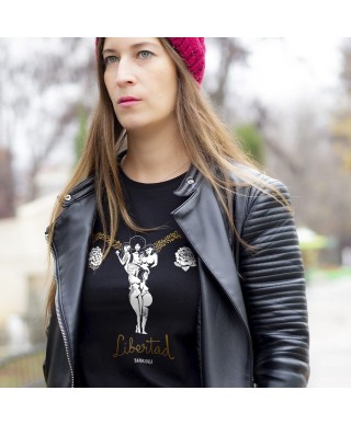 Camiseta Libertad Entallada - Barrioka