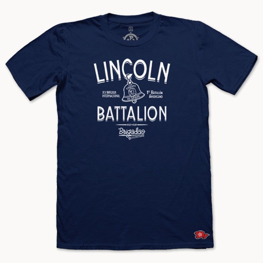 Camiseta Lincoln Battalion – Brigadas Internacionales - Proletarian Clothing