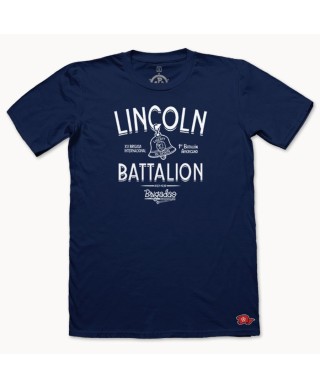 Camiseta Lincoln Battalion – Brigadas Internacionales - Proletarian Clothing