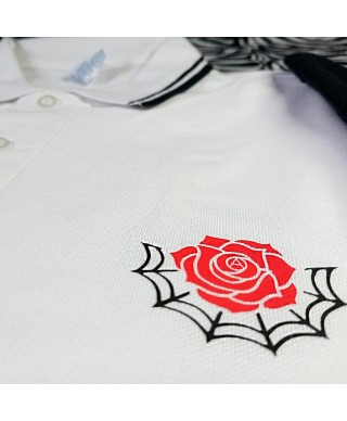 Polo Rosa Blanco - Hard Way