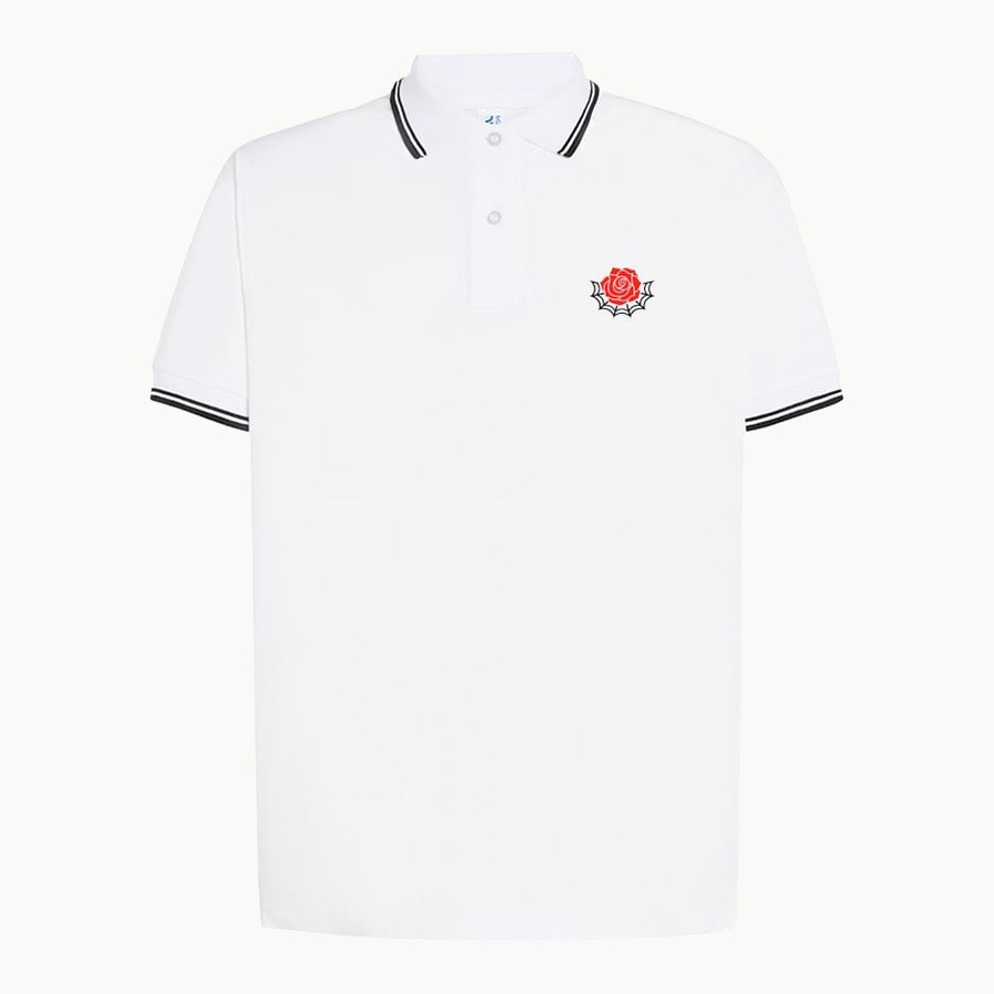 Polo Rosa Blanco - Hard Way