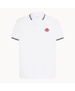 Polo Rosa Blanco - Hard Way