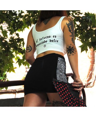 Top Blanco Infierno - Hard Way