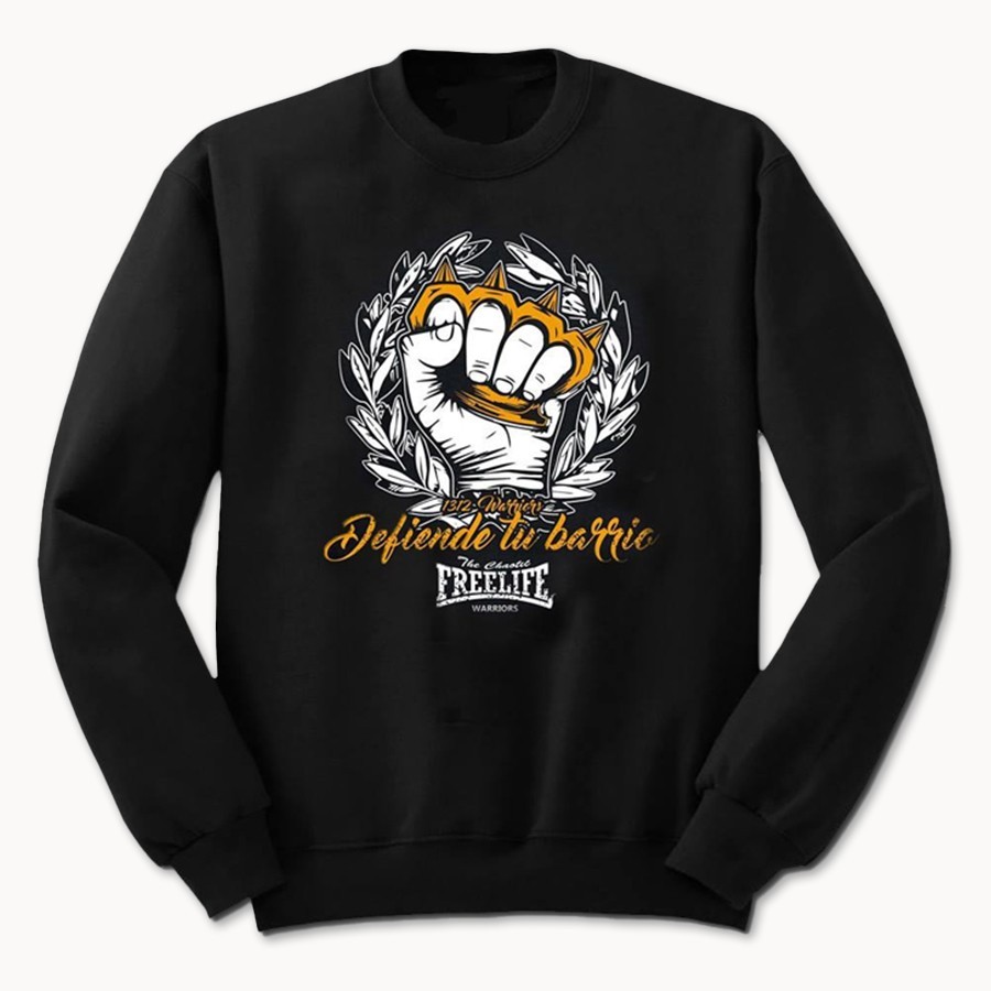 Sudadera Defiende tu barrio - Freelife