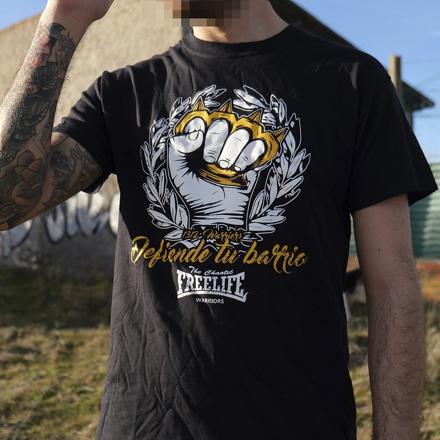 Camiseta defiende tu barrio - Freelife