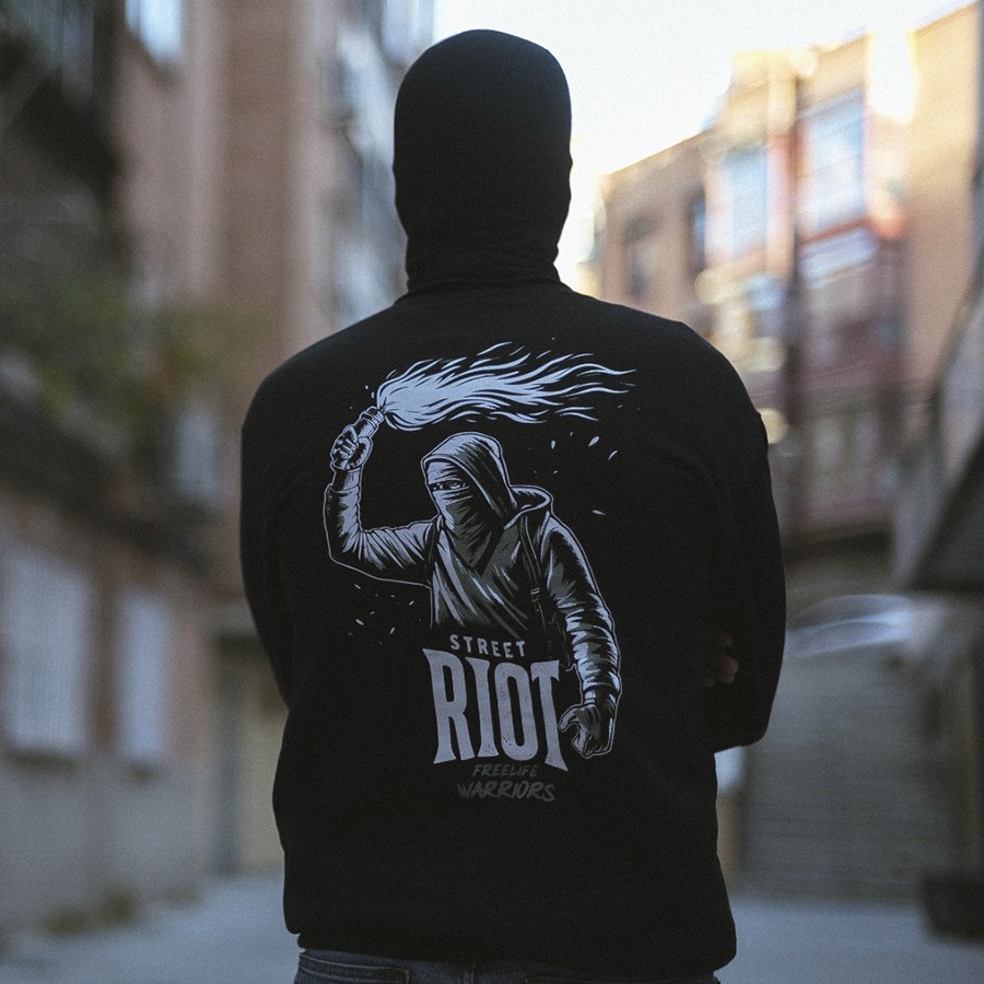 Sudadera Street Riots - Freelife