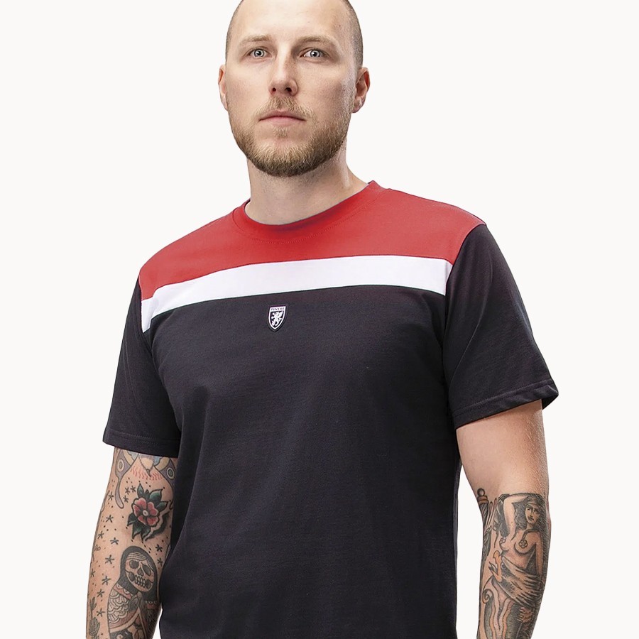Camisetas Quintessence Black Red/Black - PgWear