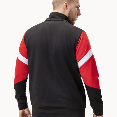 Track Top Messina Black Red/White - PgWear