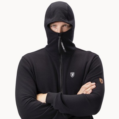 Ninja Hoodie Samurai Black - PgWear