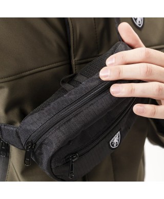 Riñonera Belt Bag Eaton Black- PgWear