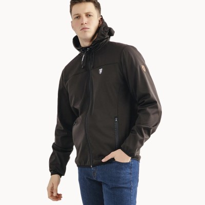 Chaqueta Softshell Risk Black- PgWear