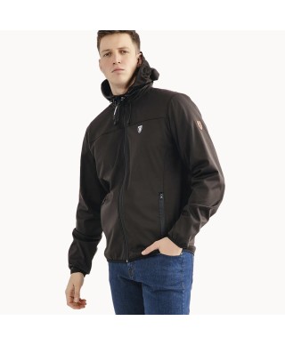 Chaqueta Softshell Risk Black- PgWear