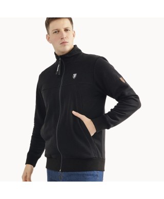 Sweatshirt Collar Black- PgWear