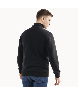 Sweatshirt Collar Black- PgWear
