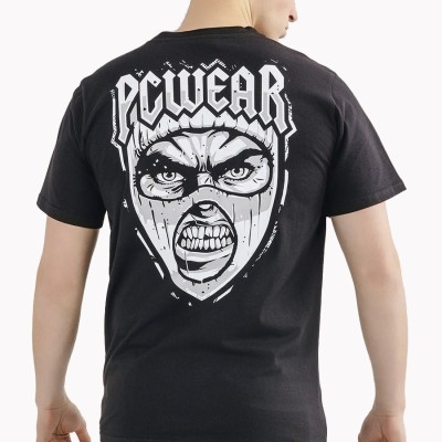 Camiseta Angry Face Black - PgWear