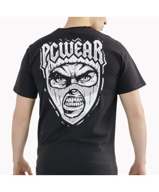 Camiseta Angry Face Black - PgWear