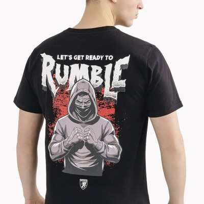 Camiseta Rumble Black - PgWear