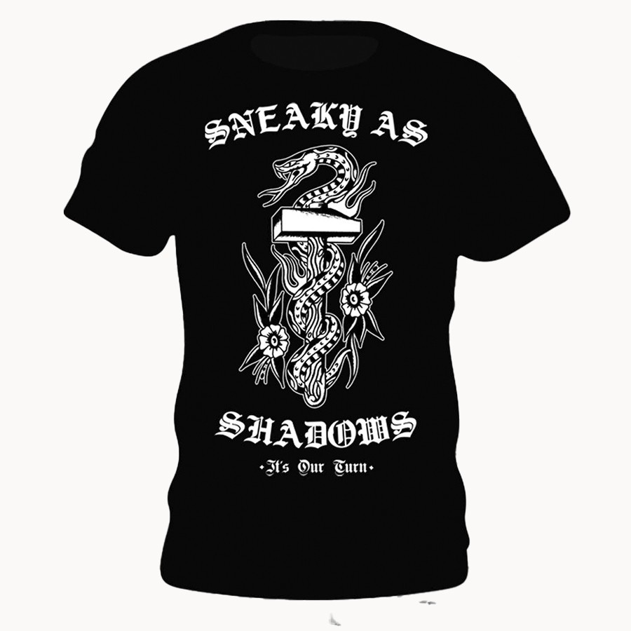 Camiseta Sneaky as Shadows - Its Our Turn