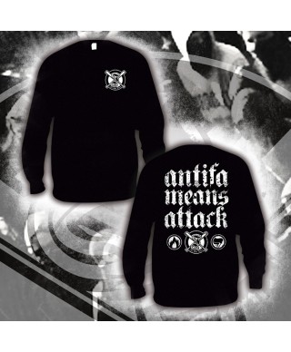 Sudadera Antifa means attack - Its Our Turn