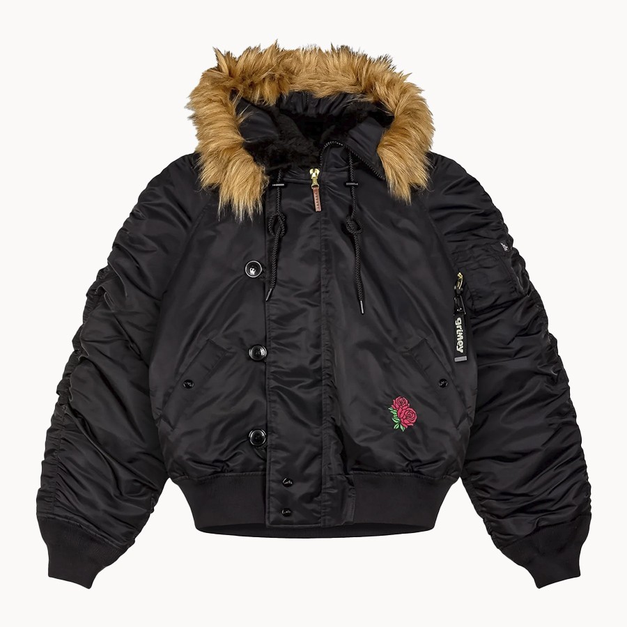 Chaqueta The Planet N-2B Flight Black - Grimey