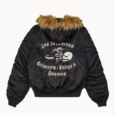 Chaqueta The Planet N-2B Flight Black - Grimey