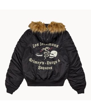 Chaqueta The Planet N-2B Flight Black - Grimey