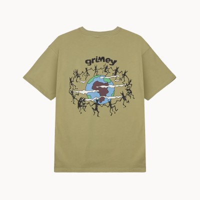 Camiseta The Planet Khaki - Grimey