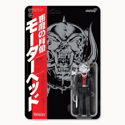 Motorhead ReAction Figure Warpig (Japanese Chrome) - Super7