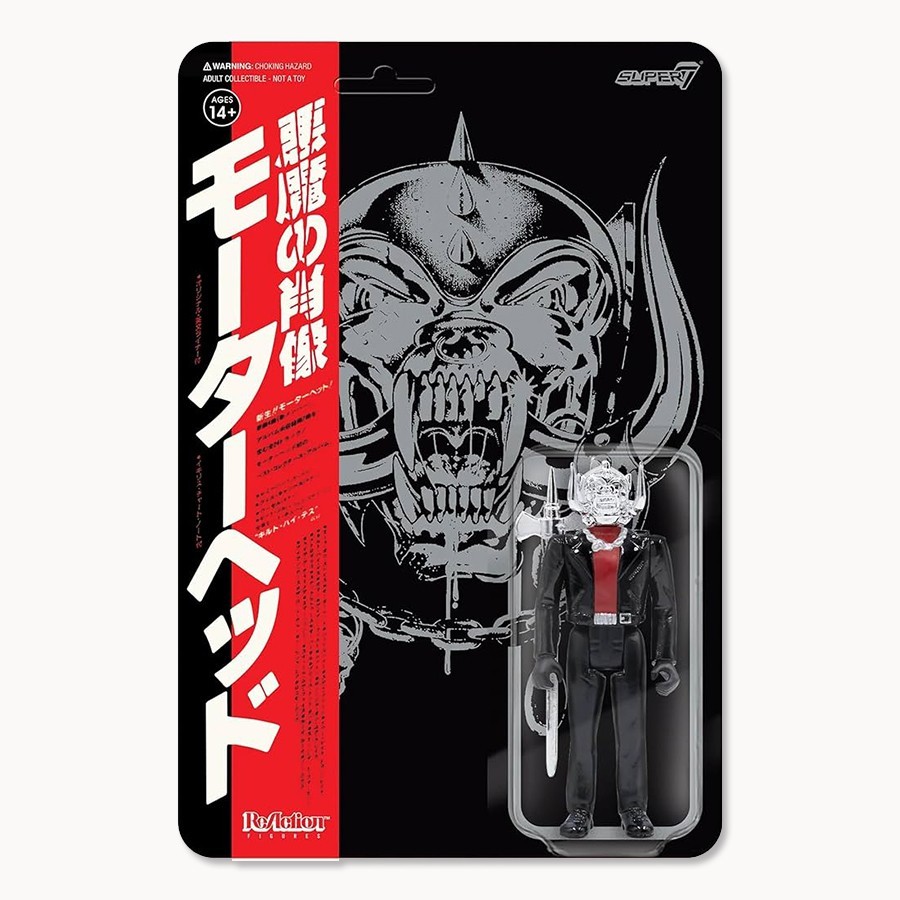 Motorhead ReAction Figure Warpig (Japanese Chrome) - Super7