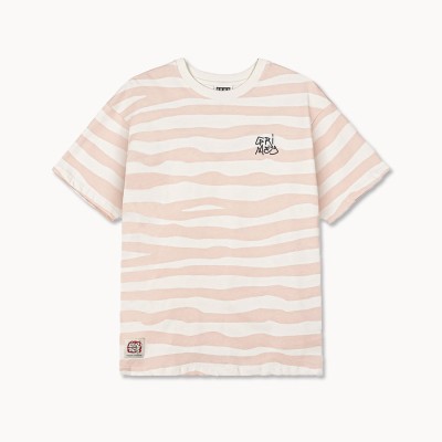 Camiseta The Shelter All Over Print Pink - Grimey