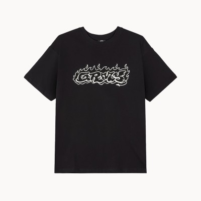 Camiseta The Shelter Throw Up Black - Grimey