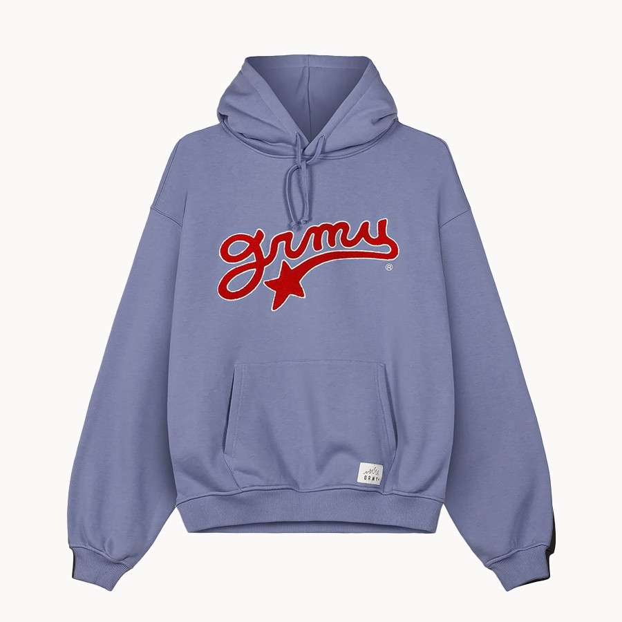 Sudadera Mud'S The Residence Madrid Boxy Blue - Grimey