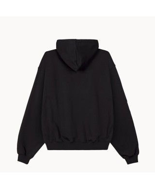 Sudadera capucha The Shelter Boxy Black - Grimey