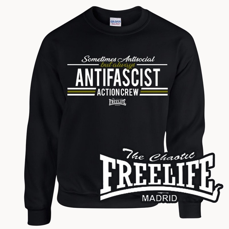 Sudadera Always Antifascist - Freelife