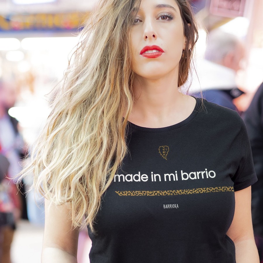 Camiseta made in ni barrio Entallada - Barrioka