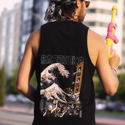 Camiseta Tirantes batalla naval - Barrioka