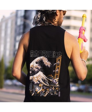 Camiseta Tirantes batalla naval - Barrioka