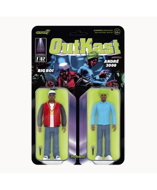 OutKast ReAction Figures Wave 01 OutKast (ATLiens) - Super7