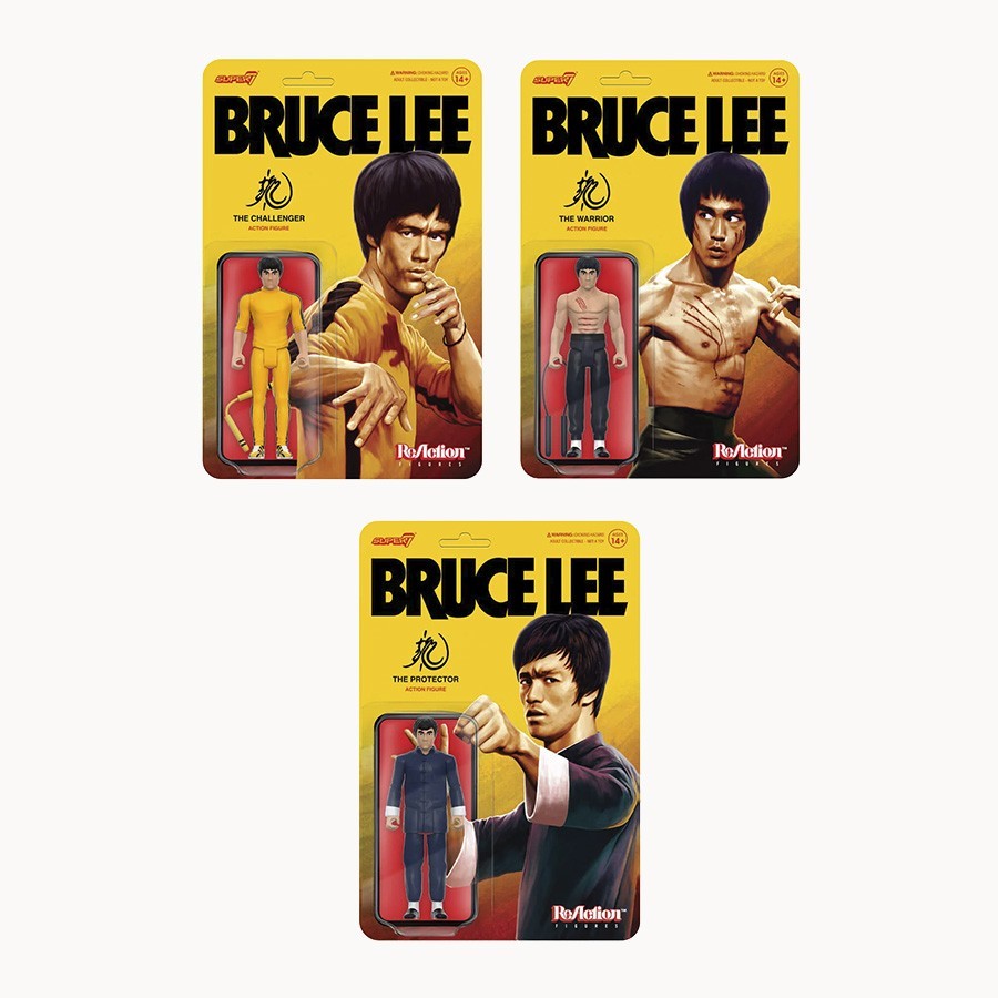 Bruce Lee Pack 3 Figuras - Super7