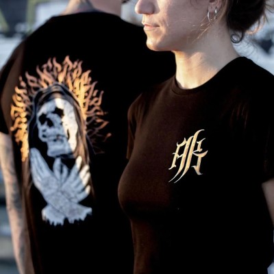 Camiseta Entallada Santa Muerte - Ak wear