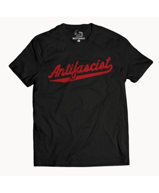 Camiseta Antifascist Negra - We Resist