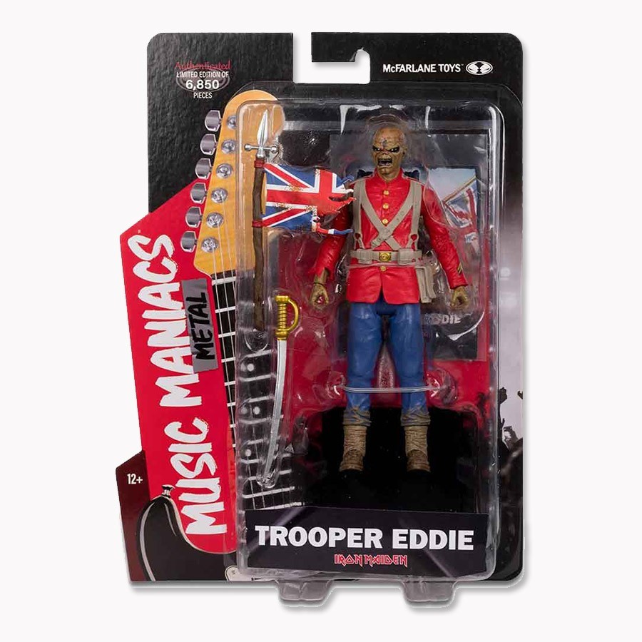 Figura Iron Maiden Eddie The Trooper Music Maniacs McFarlane Toys
