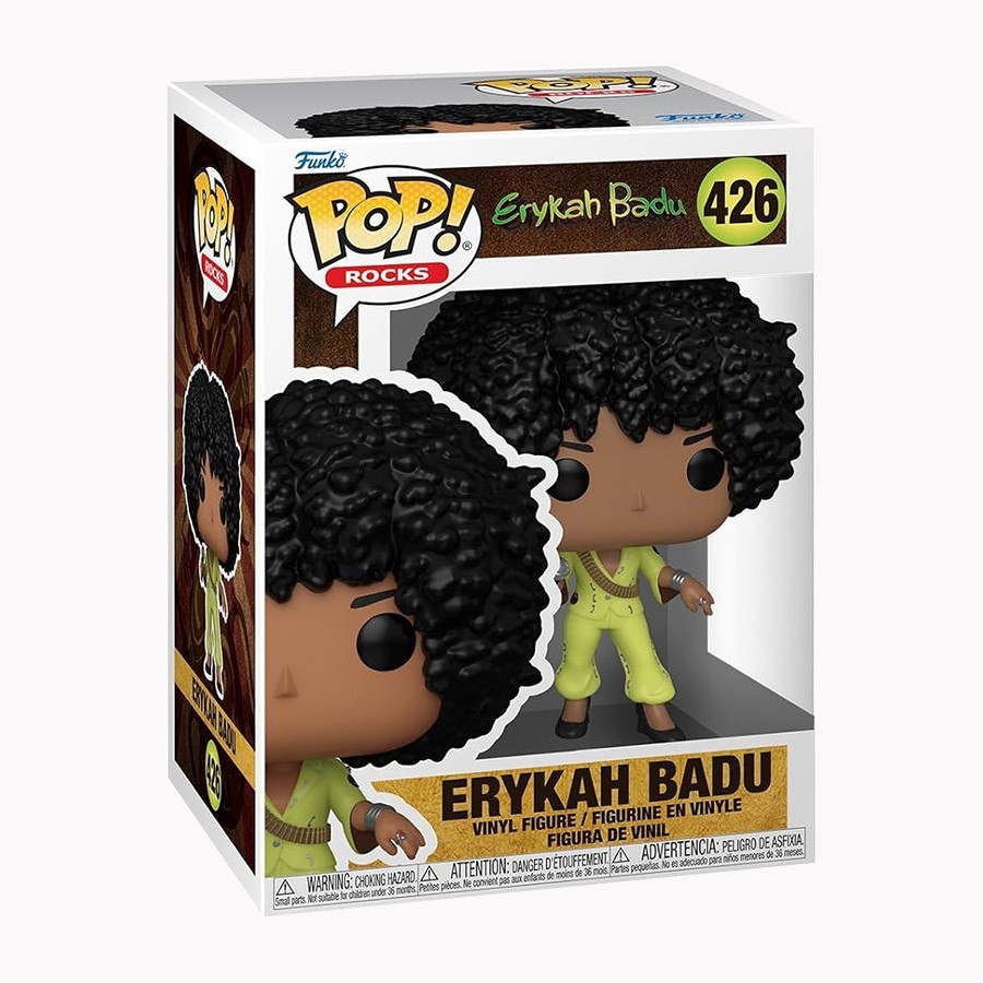 Erykah Badu Funko POP! Rocks Vinyl Figura Erykah Badu(Essence Awards) 9 cm
