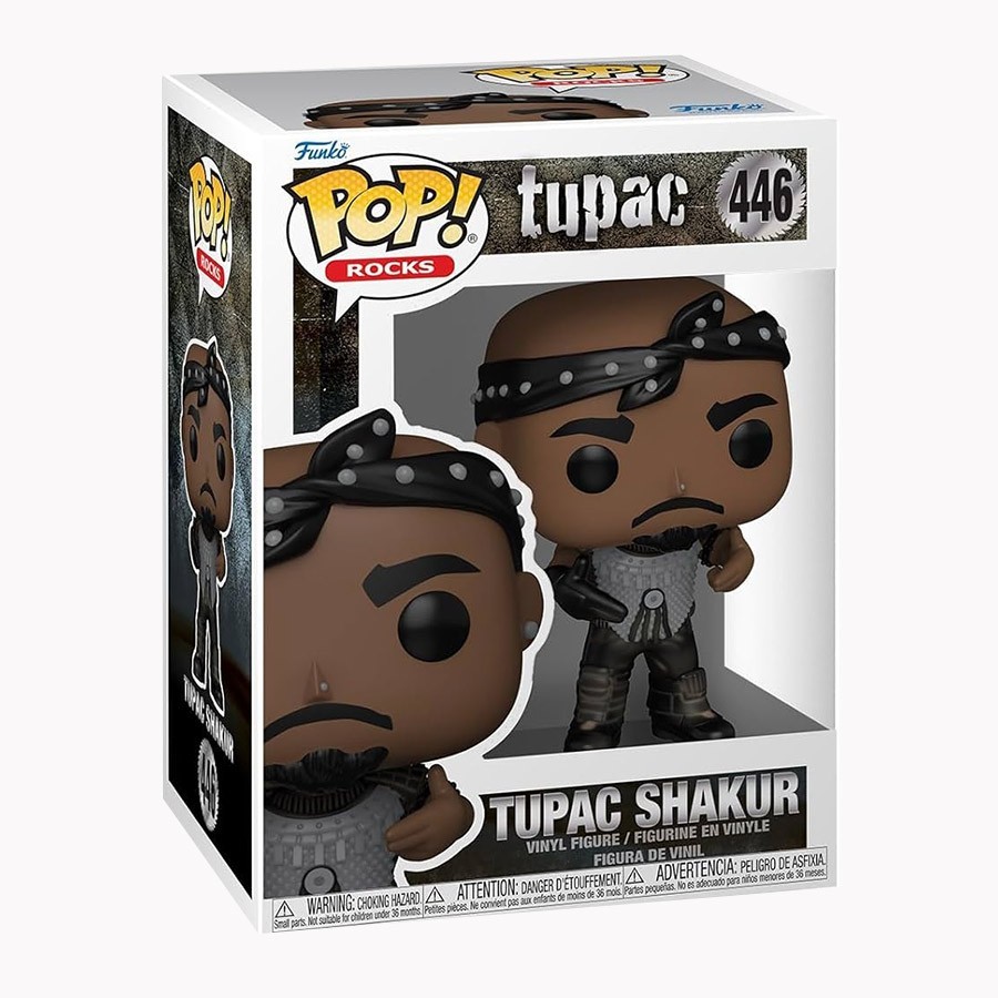 Tupac POP! Rocks Vinyl Figura California Love 9 cm